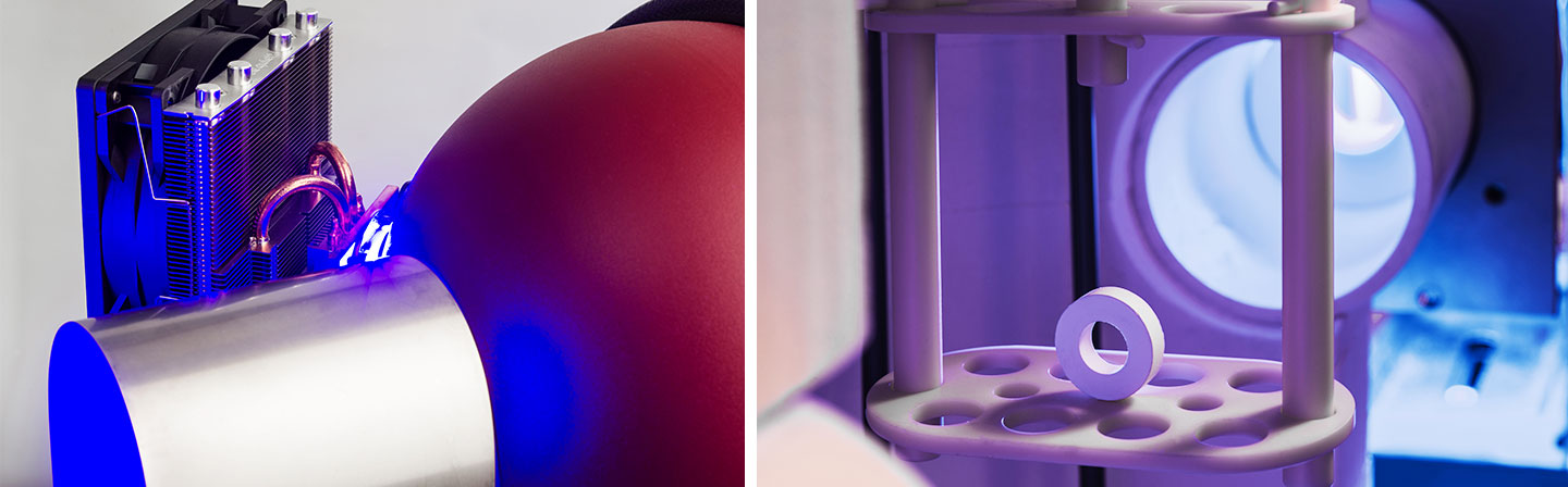 Messungen an Keramik und Glas mit TOM_O2 TOM_O2: Hochtemperatur-Messgerät für Keramik- und Glasprüfung